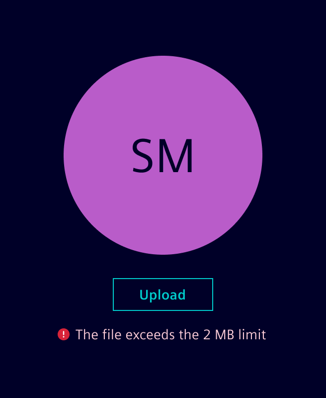 Photo upload validation