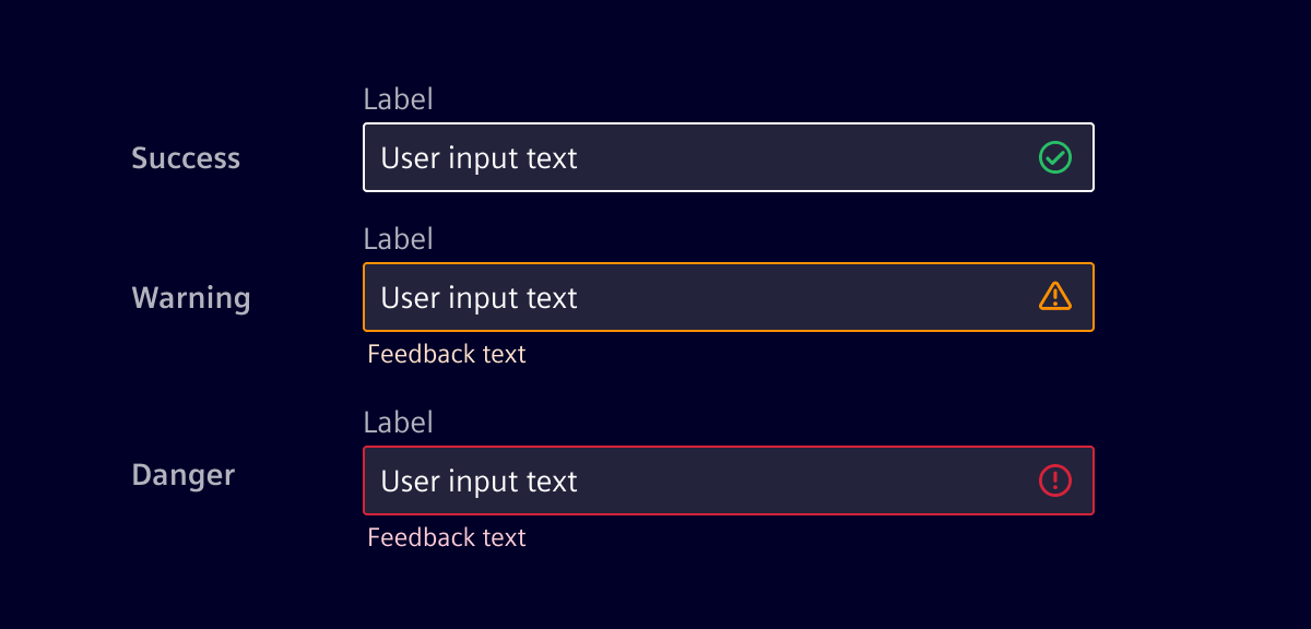 Input validation