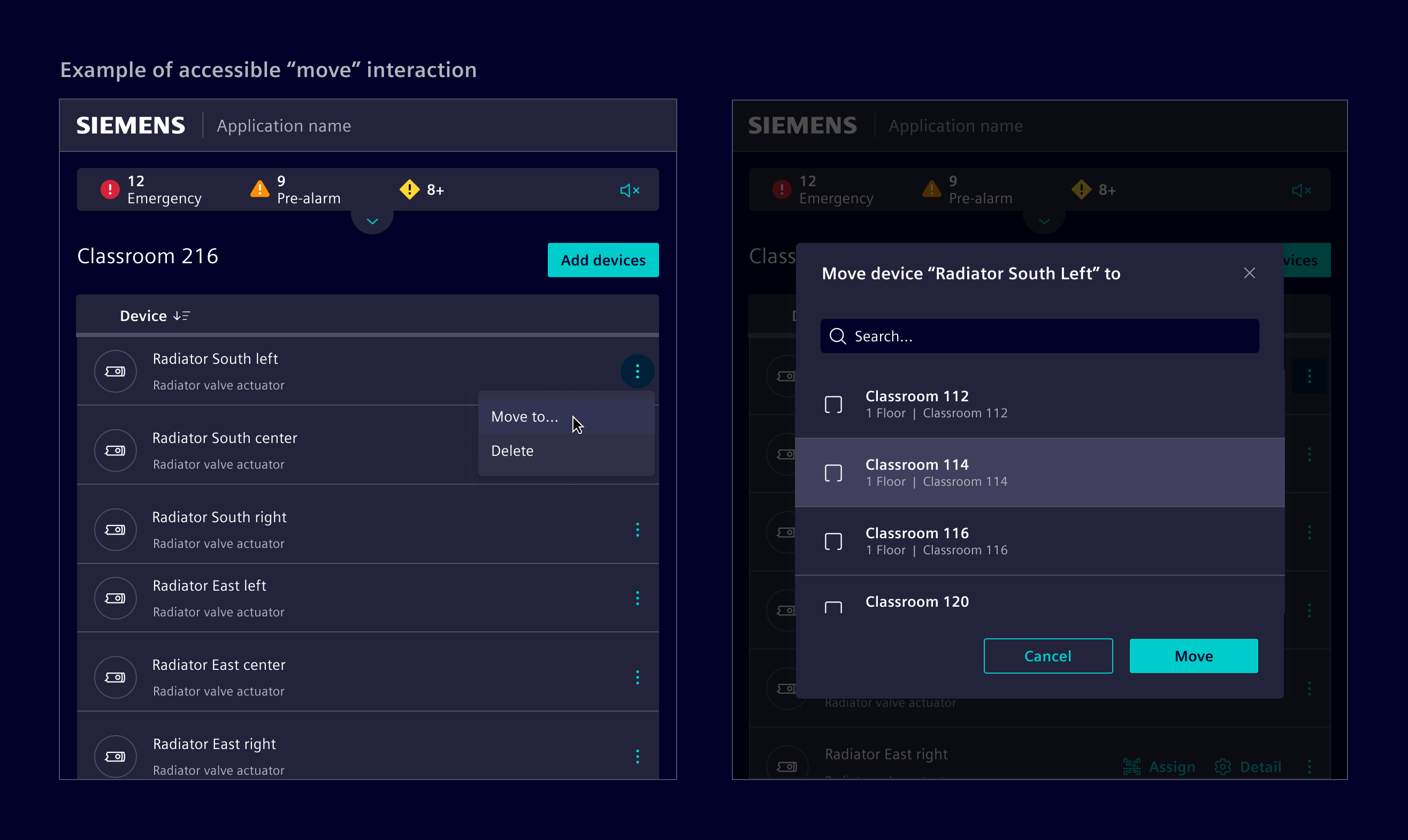 Drag and drop - accesibility