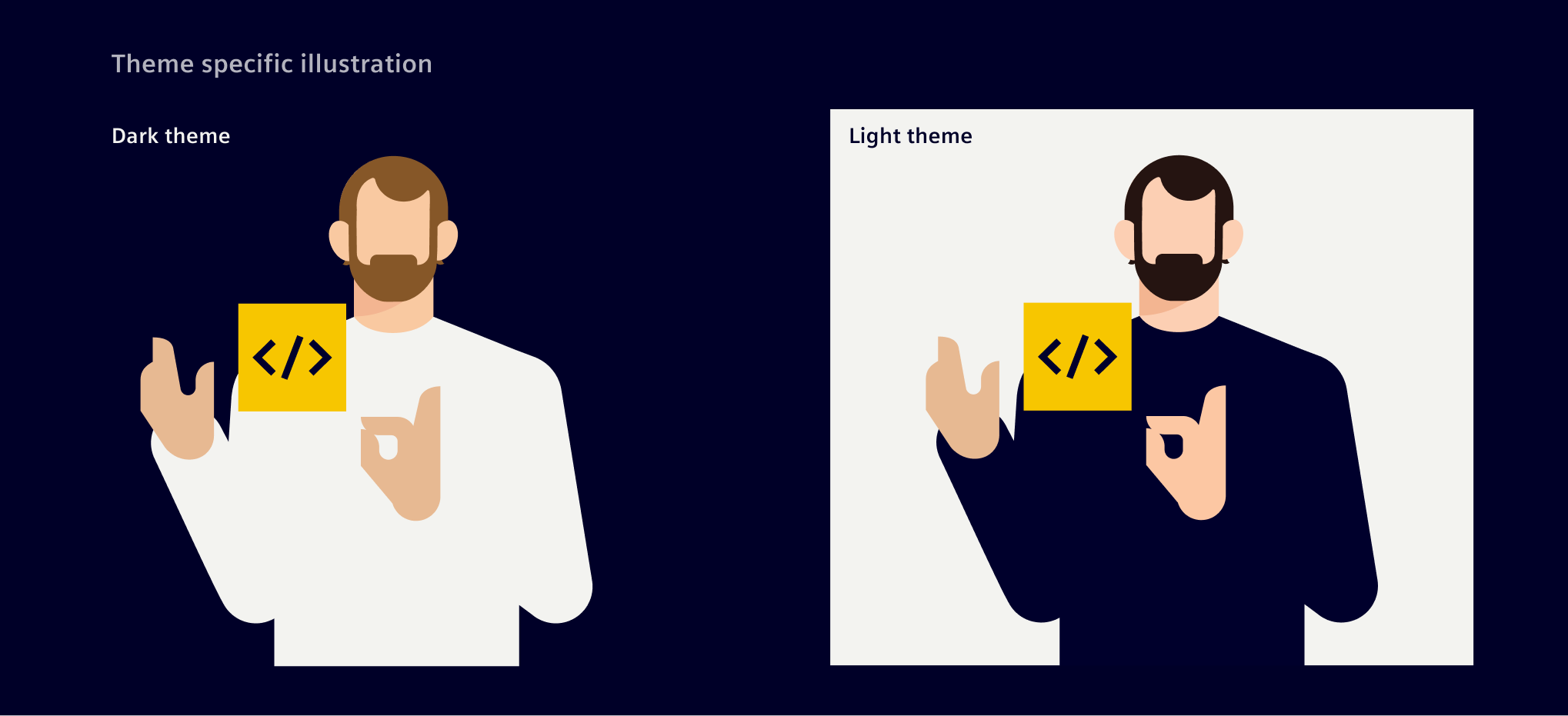 Illustration theme specific