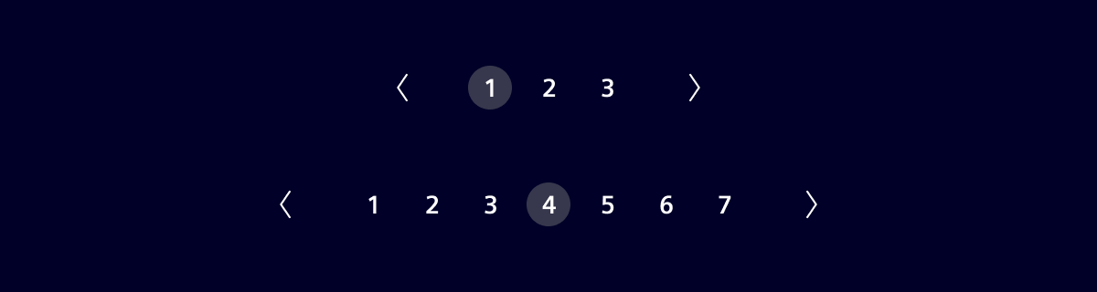 Pagination