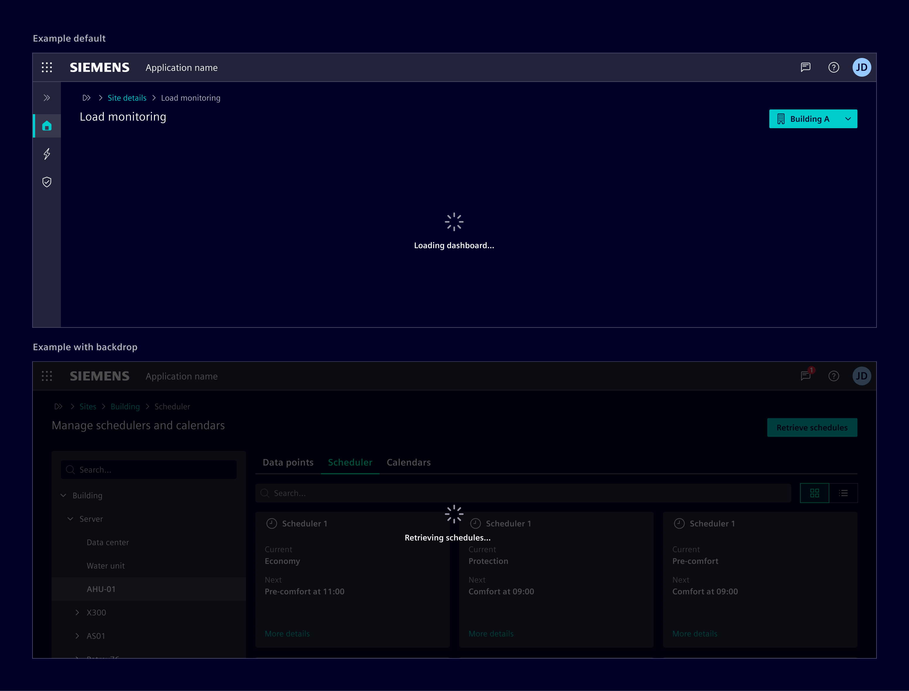 Global loading - spinner