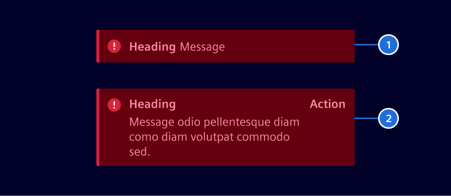 Inline notification actions