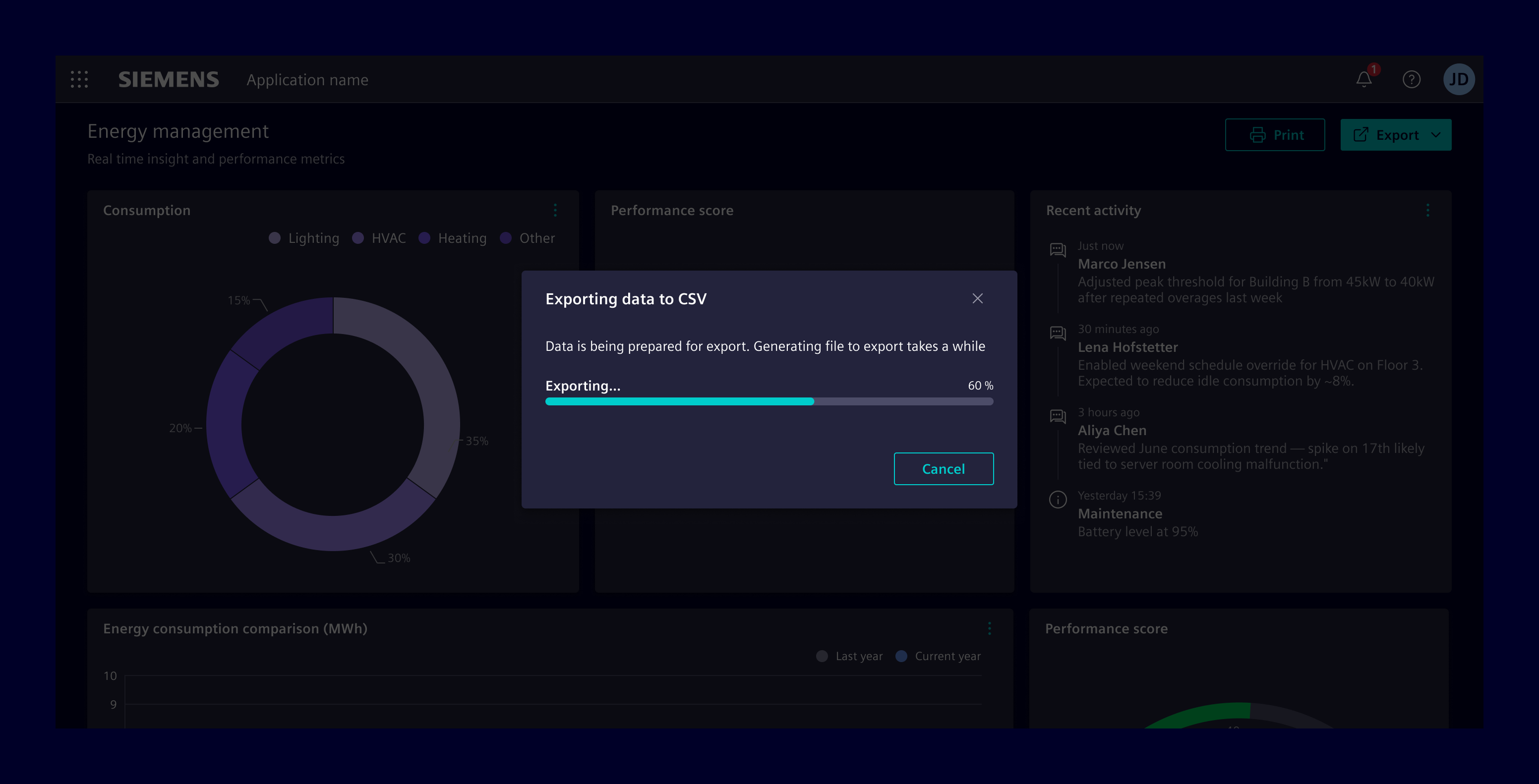 Global loading - progress bar