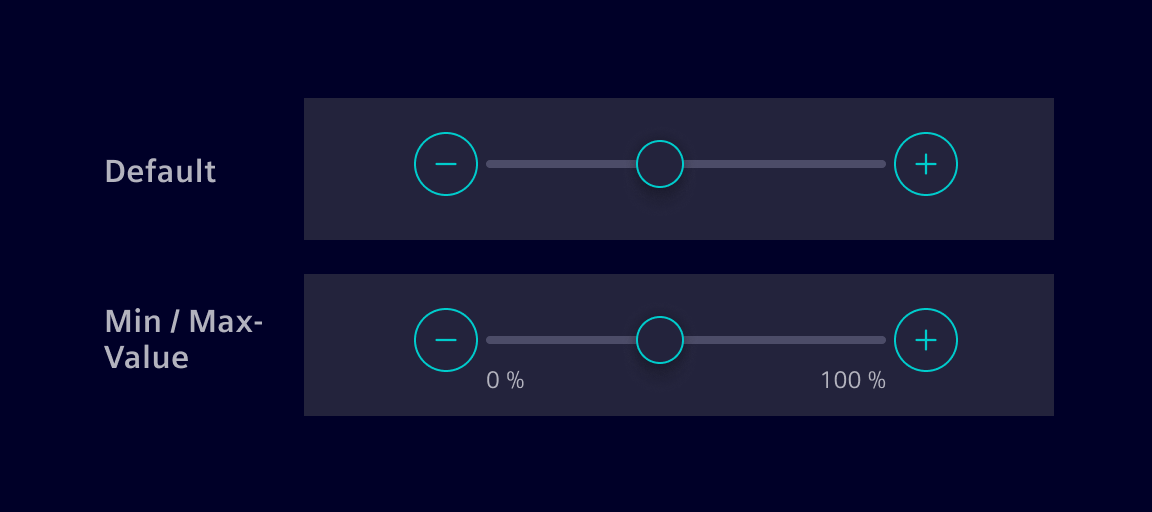 Slider variations