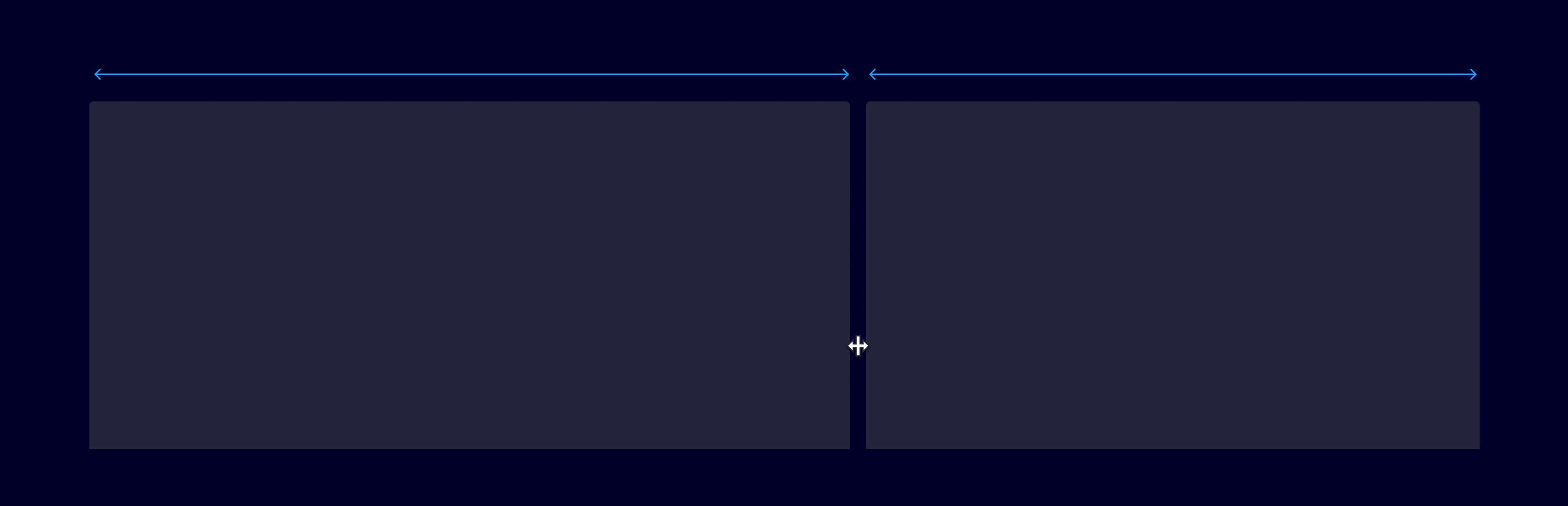 List-details resize