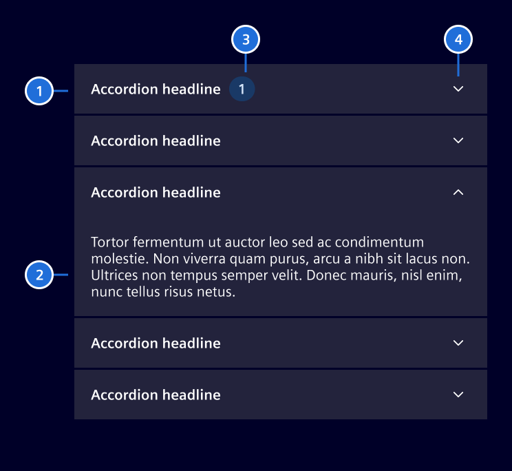 Accordion Elements