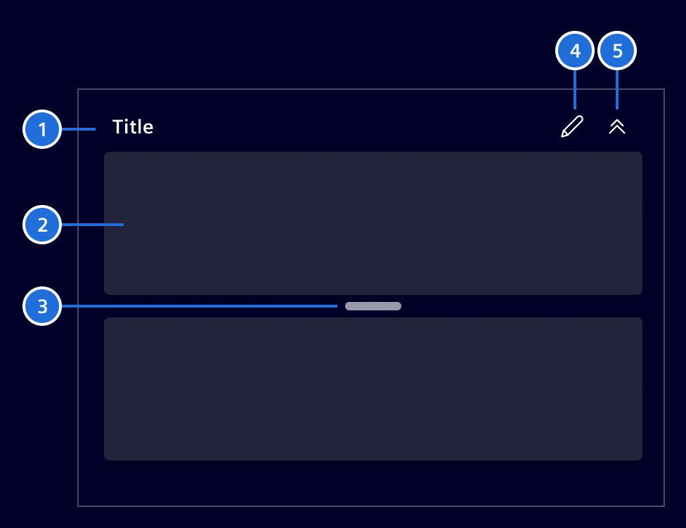 Split elements