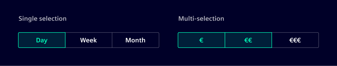 Selection button