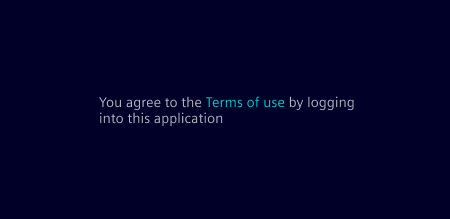 Landing page - Legal - Implicit acknowledge