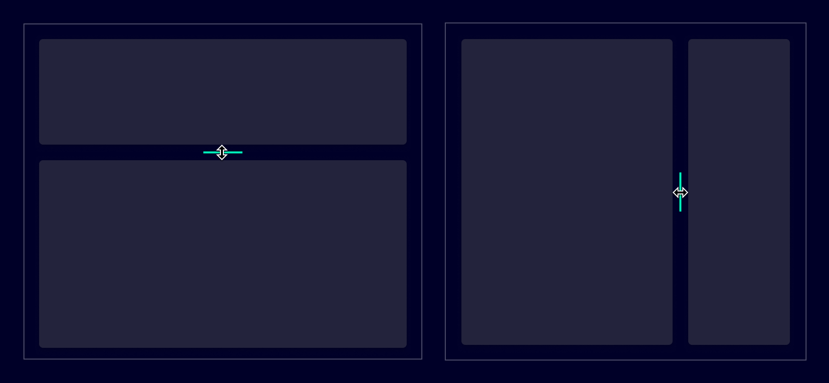 Split resize