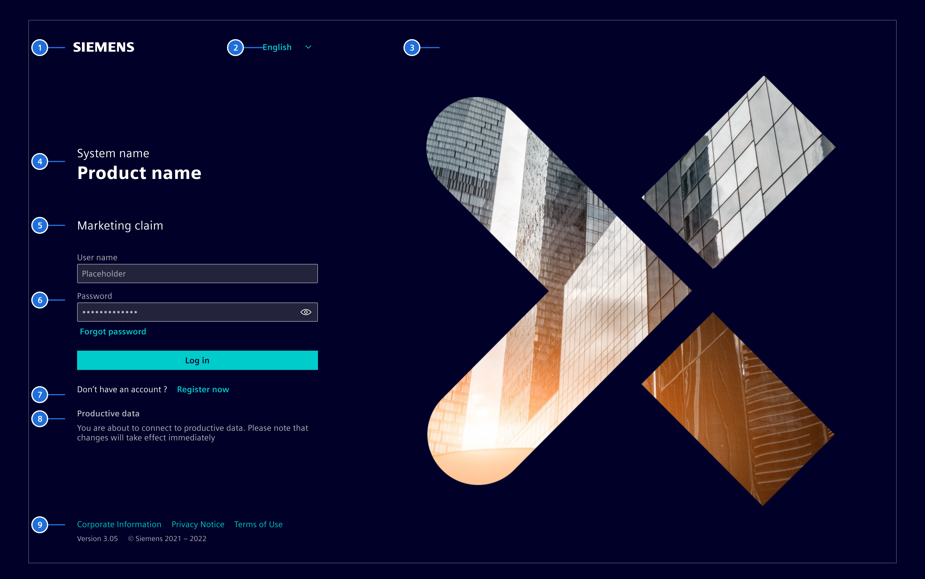 Landing page