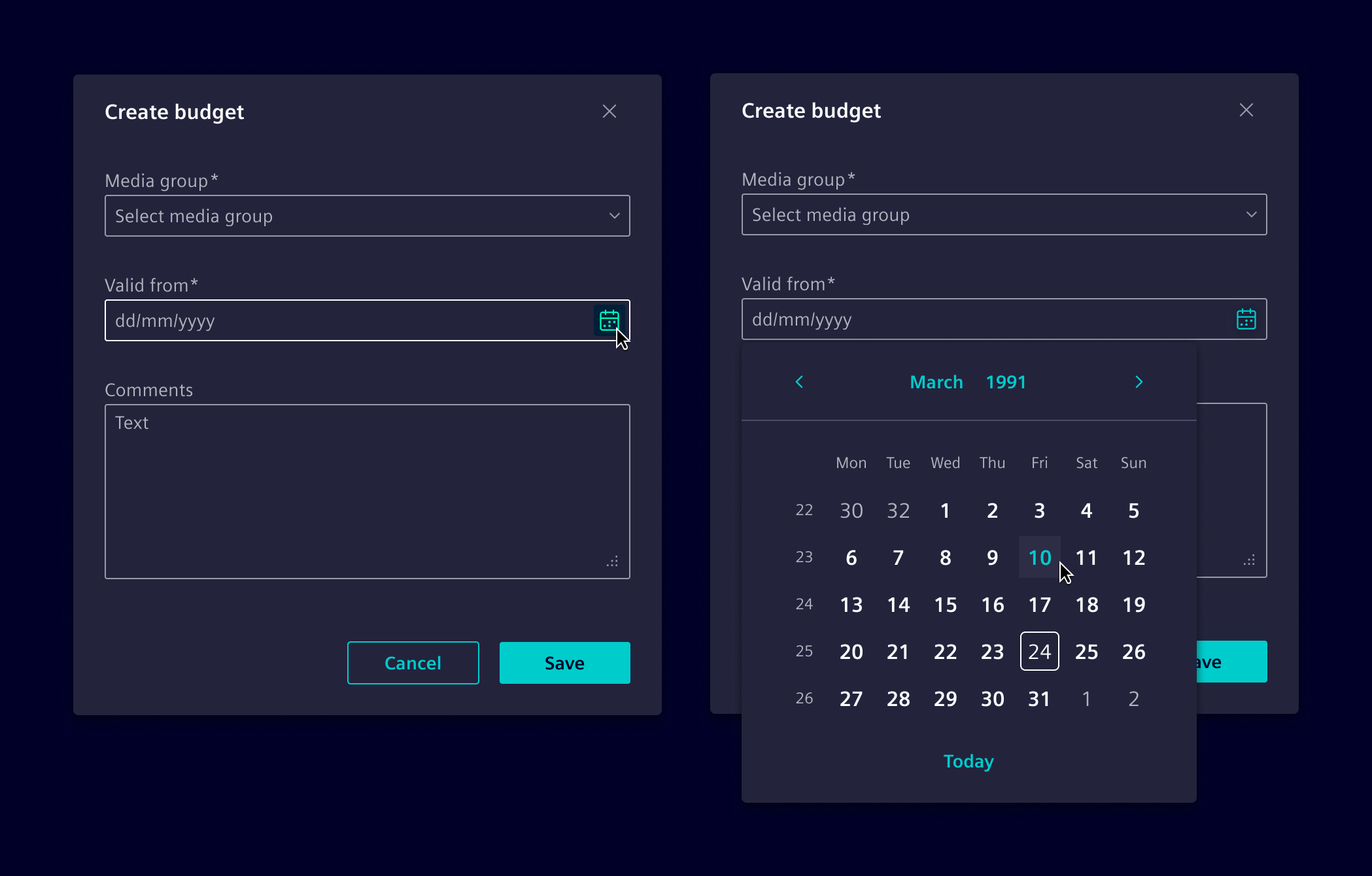 Date time