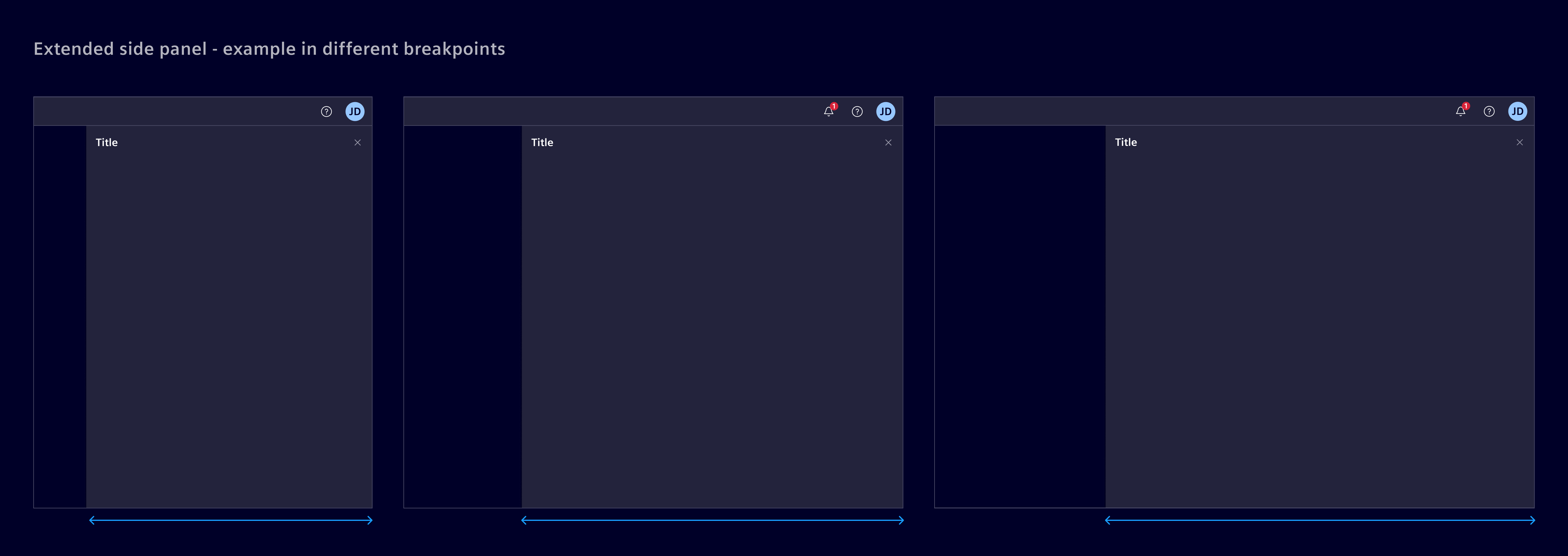 Side panelextended