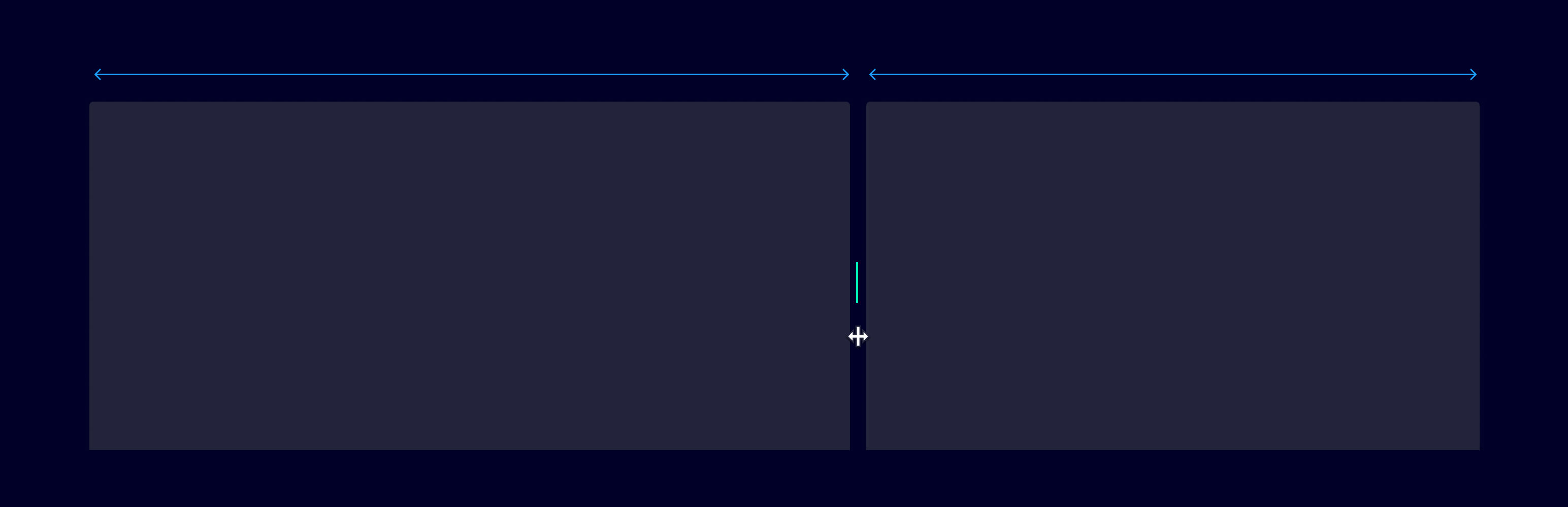 List-details resize
