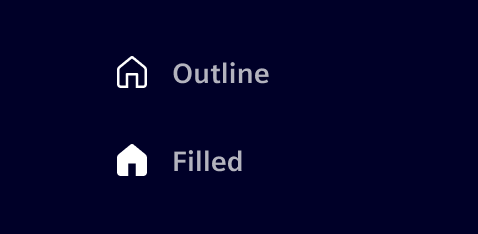 Icons style
